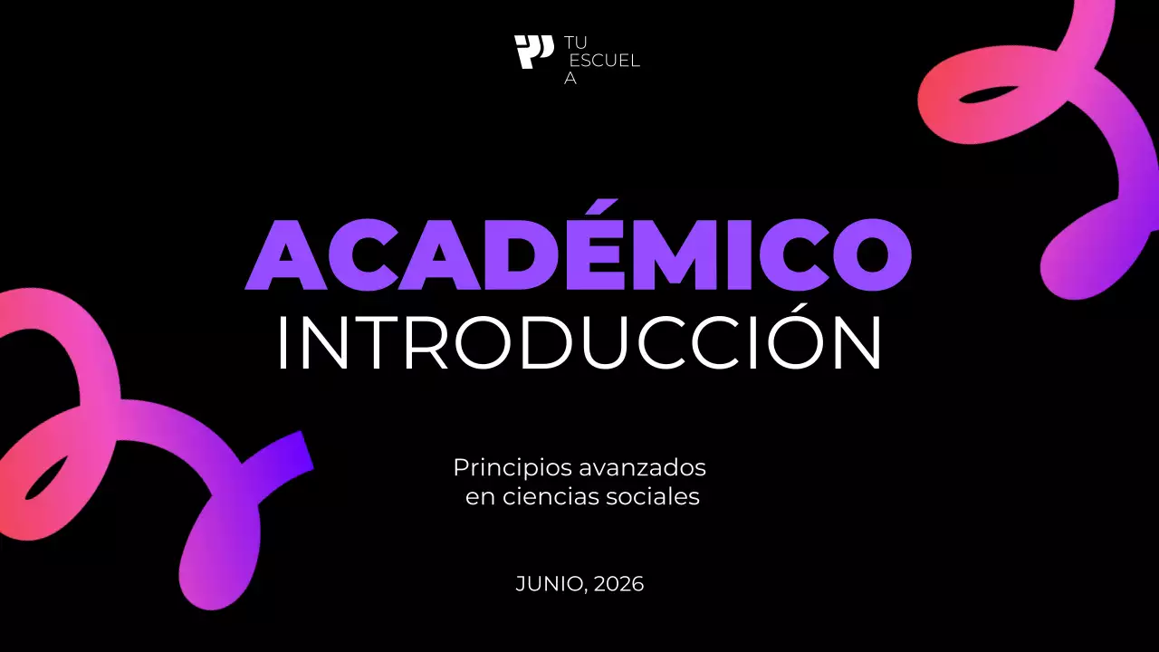 curso académico moderno morado