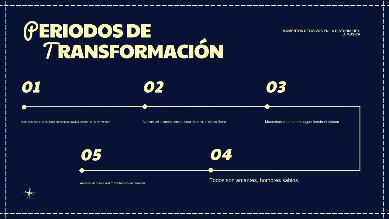 Presentación de la historia de la música retro de la Marina