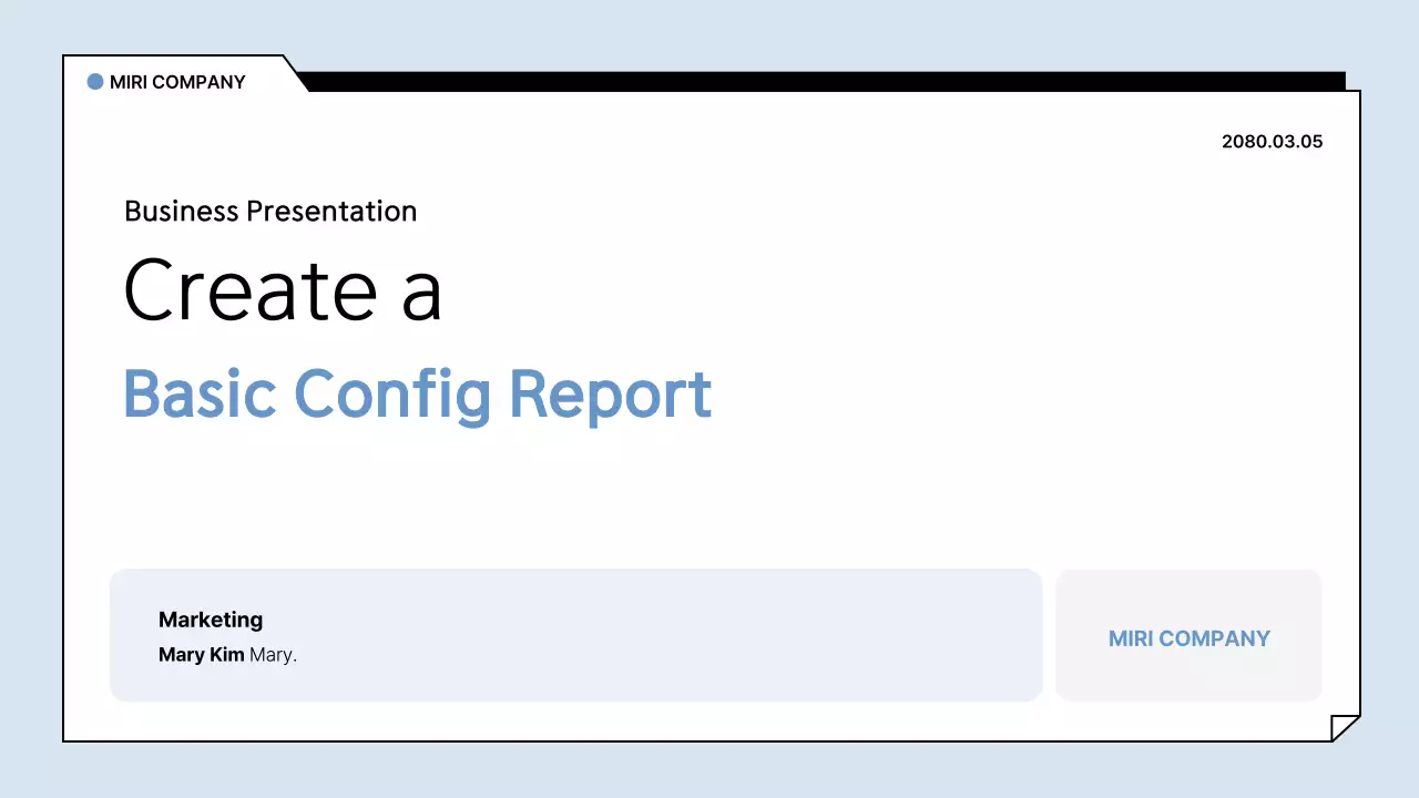 Azul claro Análise do relatório básico