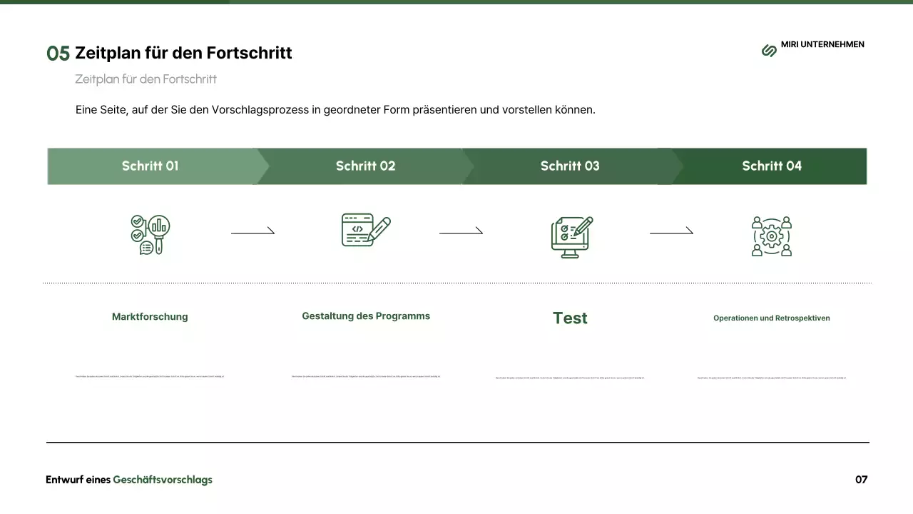 Abstract Modern proposal description
