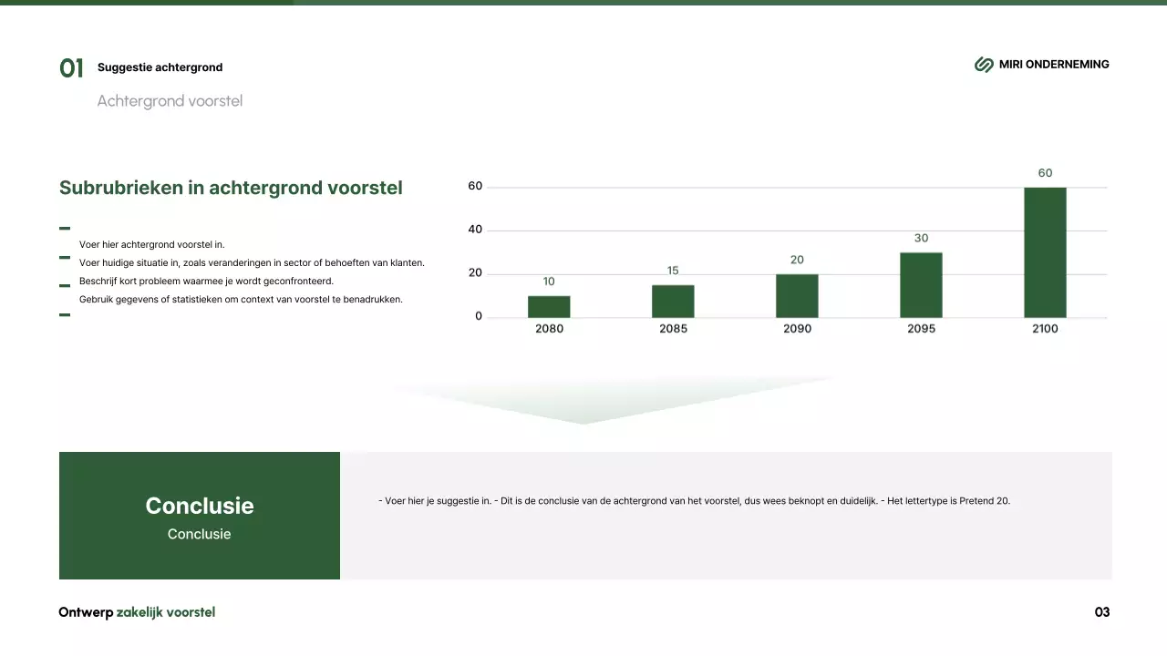 Abstract Beschrijving modern voorstel