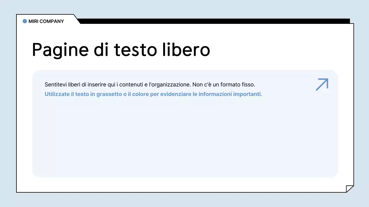 Azzurro Rapporto analitico di base