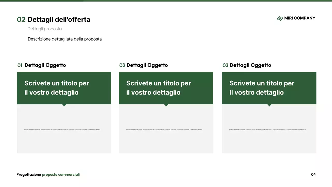 Abstract Descrizione della proposta moderna