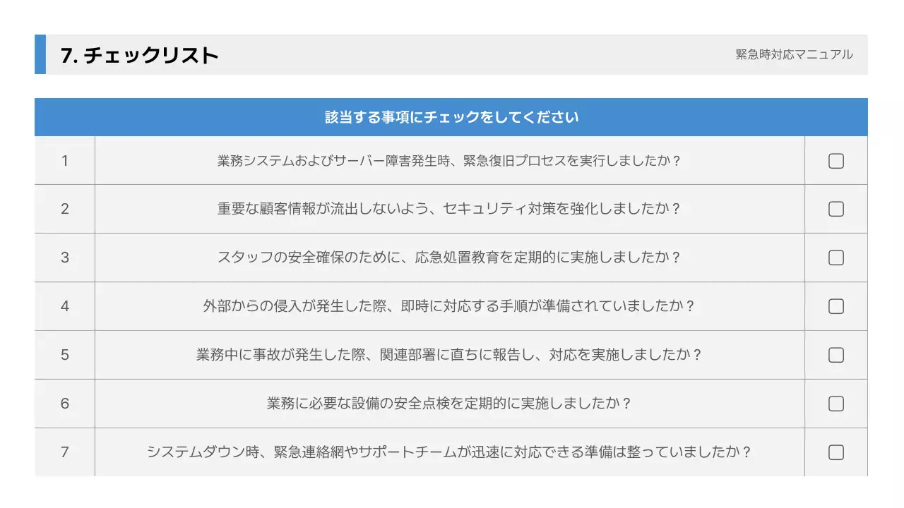 白 シンプル マニュアル マニュアル プレゼンテーション