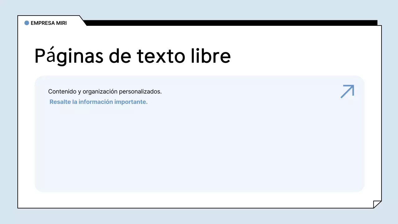 Azul claro Análisis de informes básicos