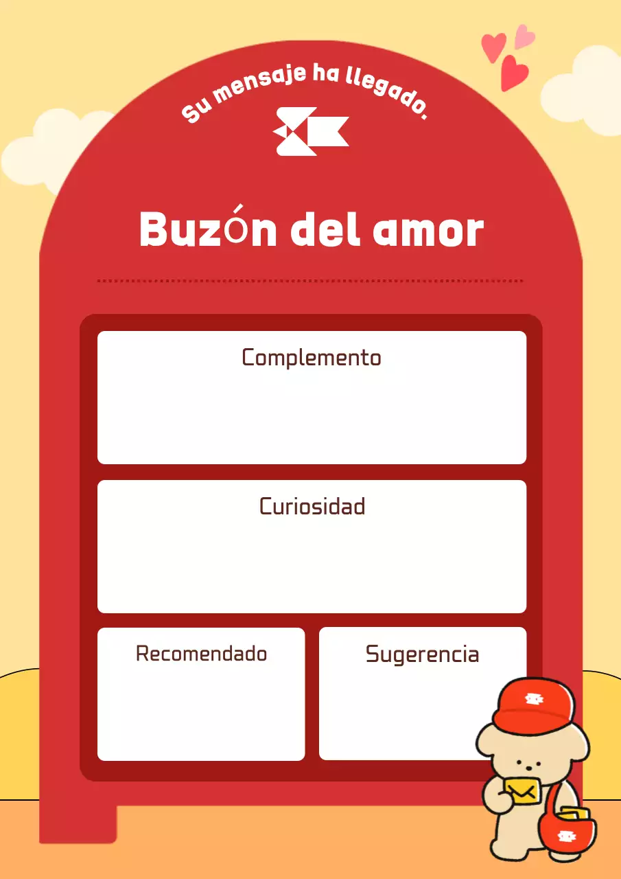 Buzón rojo de sugerencias