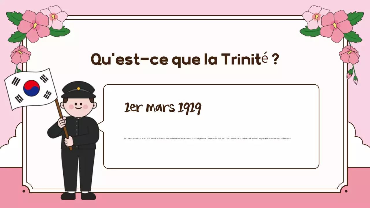 Ressources pédagogiques sur la Trinité traditionnelle rose