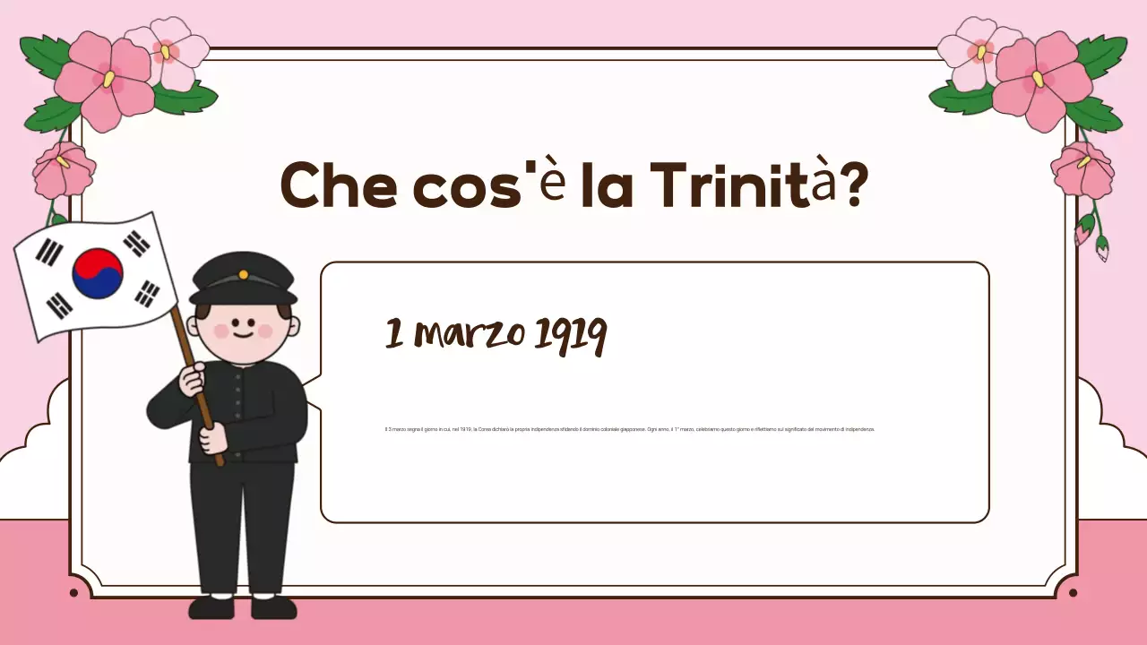 Risorse didattiche sulla Trinità tradizionale rosa