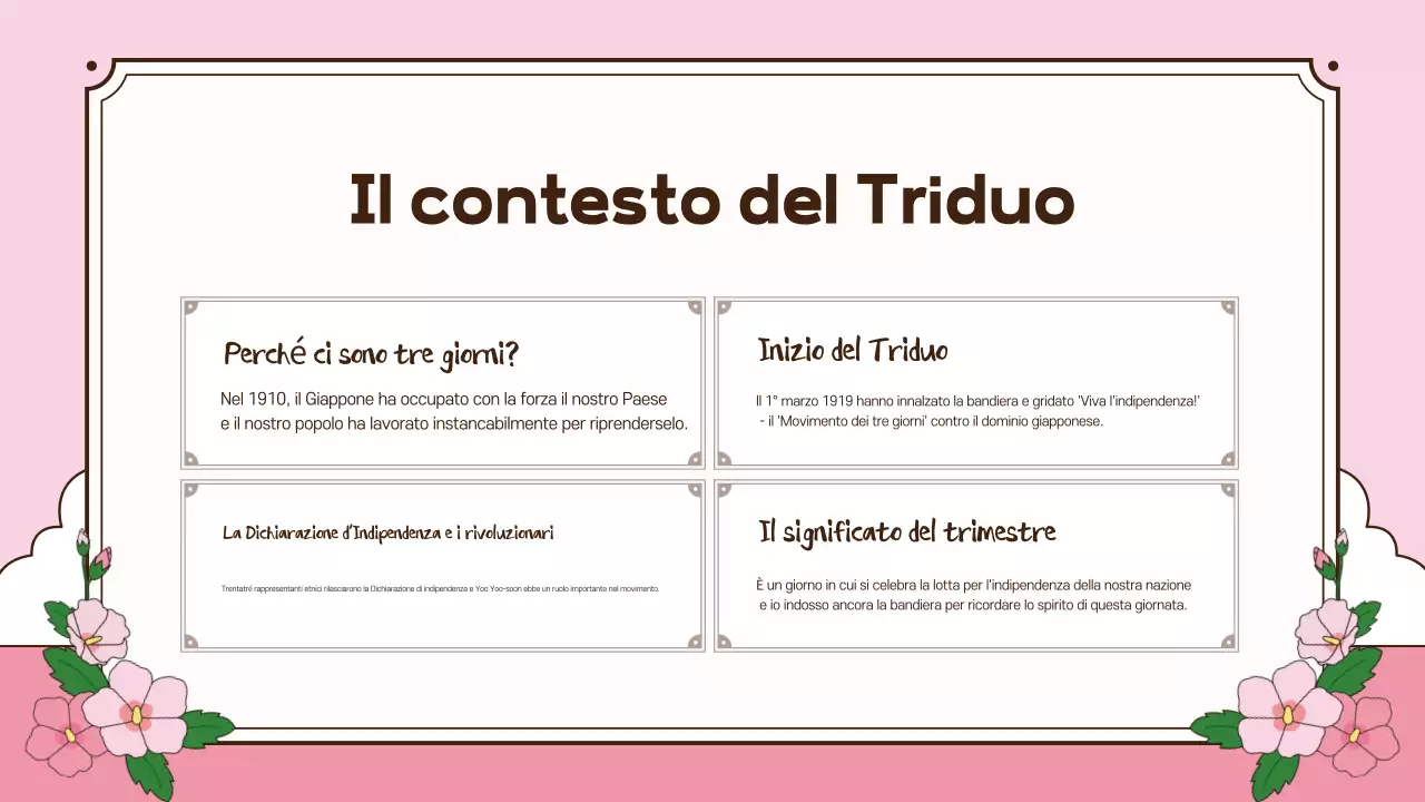 Risorse didattiche sulla Trinità tradizionale rosa