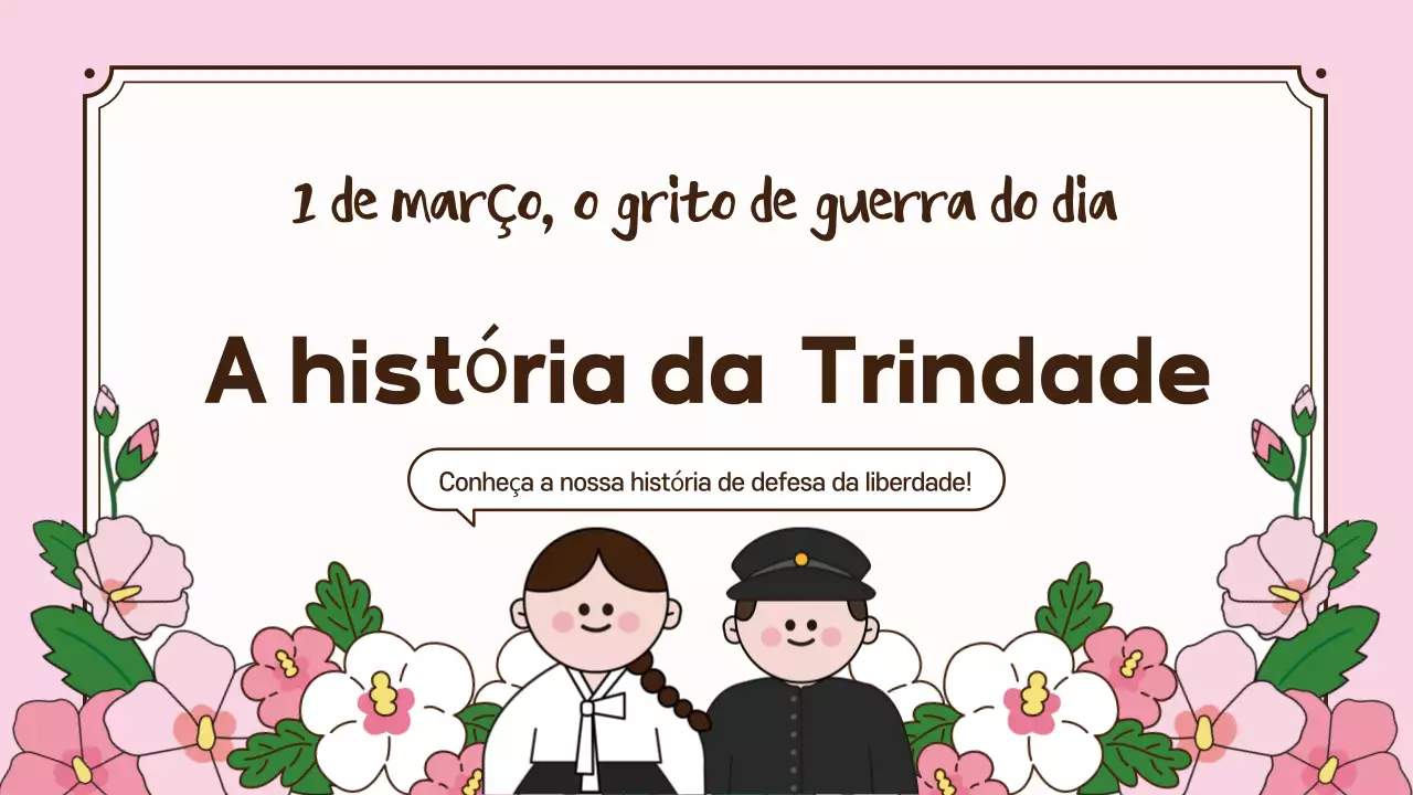 Recursos didácticos para a trindade tradicional cor-de-rosa