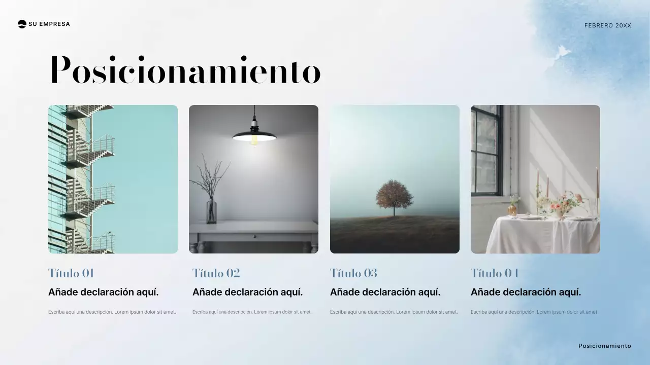 documento de proyecto blue minimal