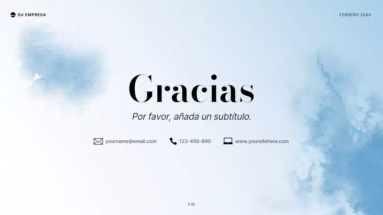 documento de proyecto blue minimal