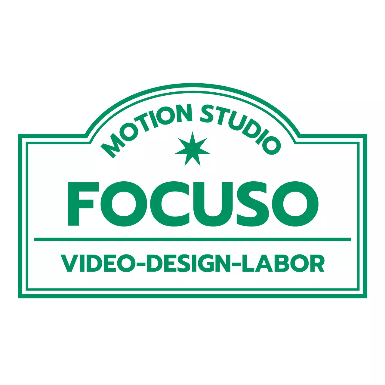 Rosa einfacher Logo-Schriftzug