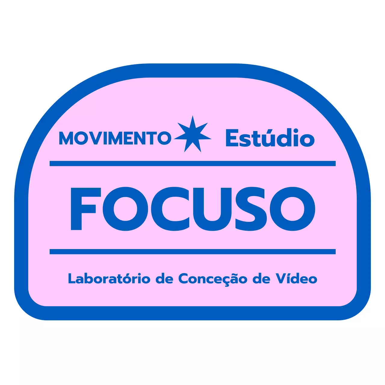 Texto simples do logótipo em cor-de-rosa