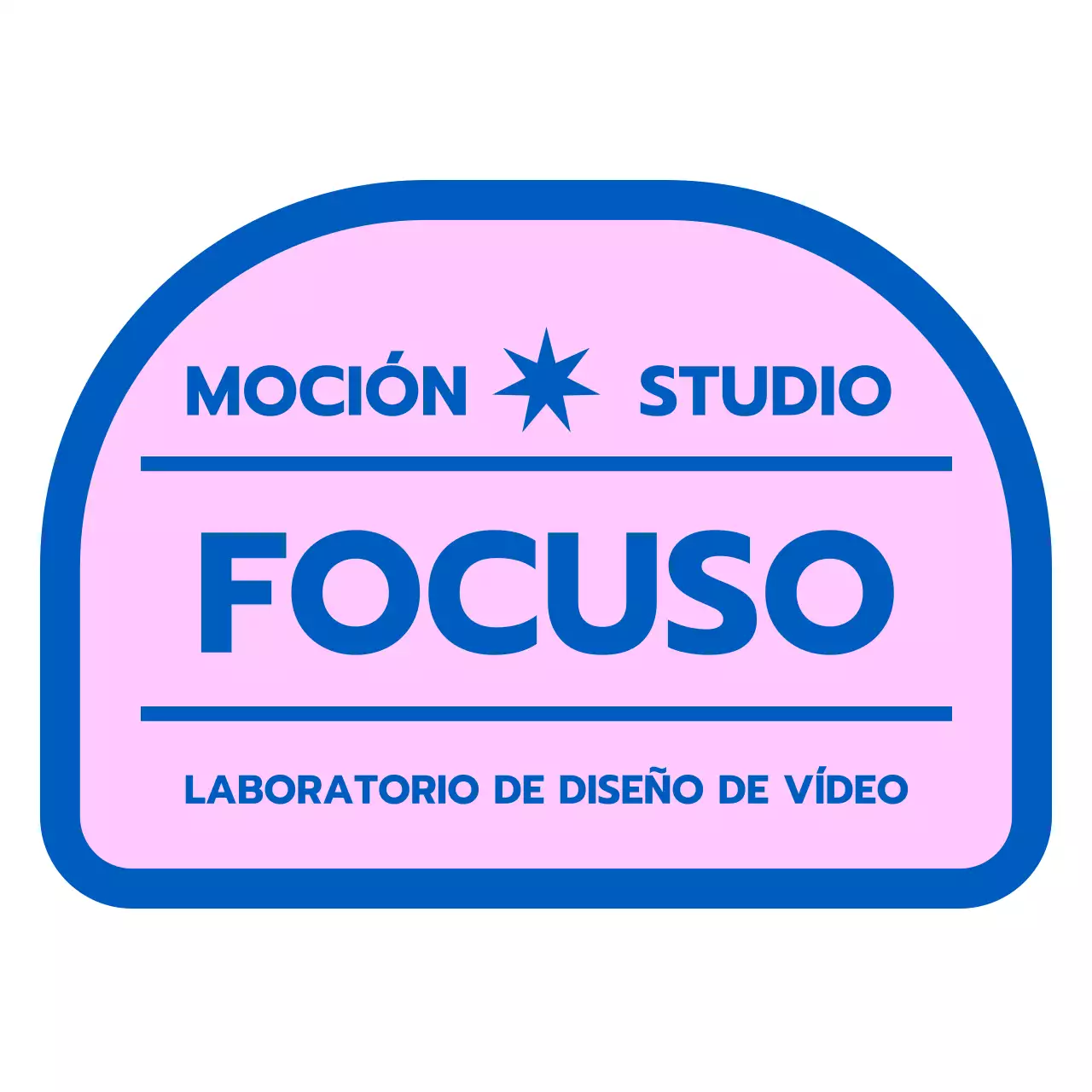 Logotipo sencillo en rosa