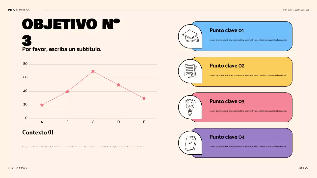 black cute presentación lúdica de la hoja de ruta