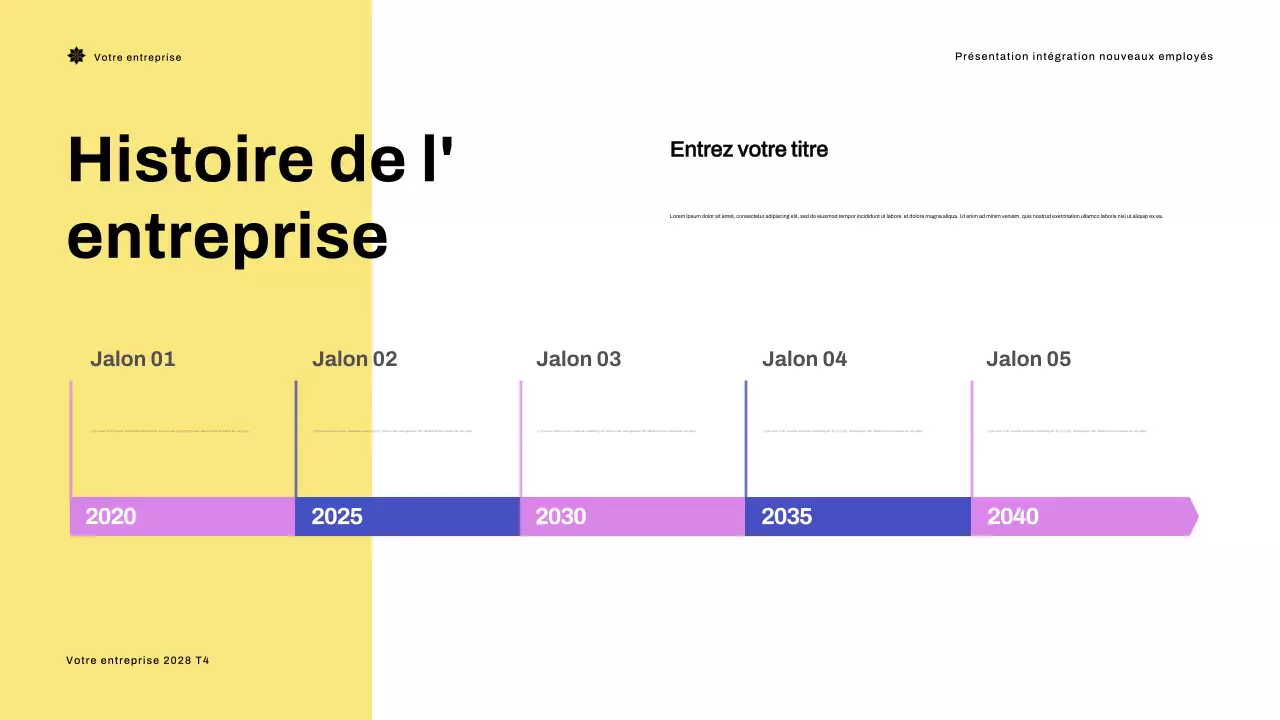 Présentation du guide d'onboarding de Blue Modern