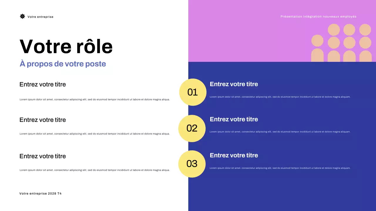 Présentation du guide d'onboarding de Blue Modern