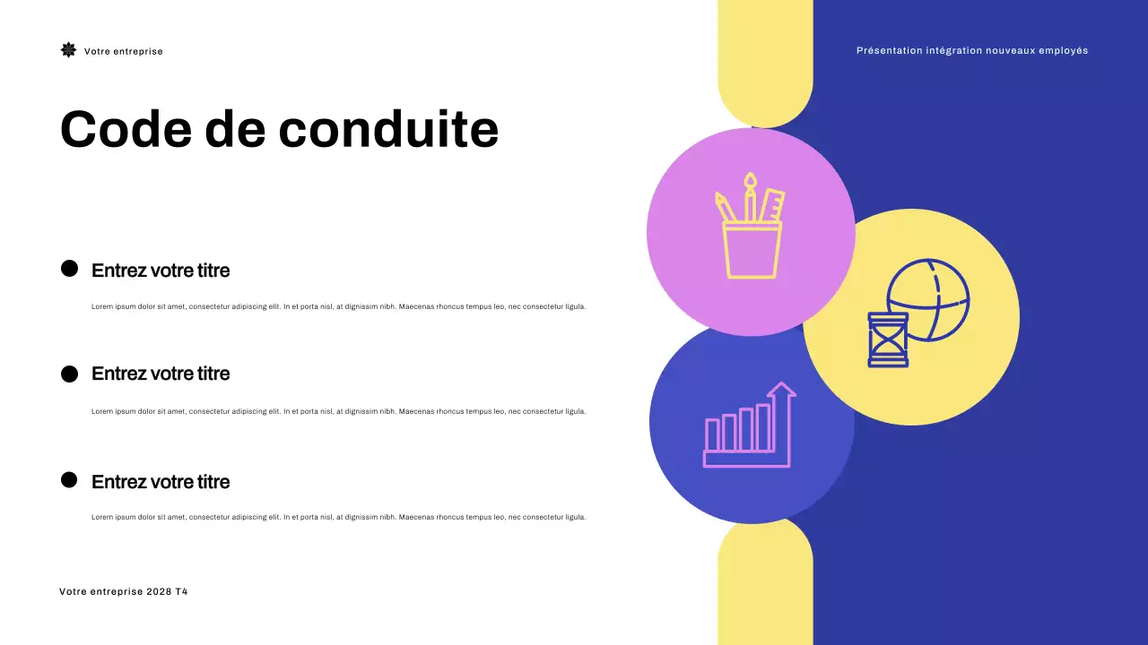 Présentation du guide d'onboarding de Blue Modern