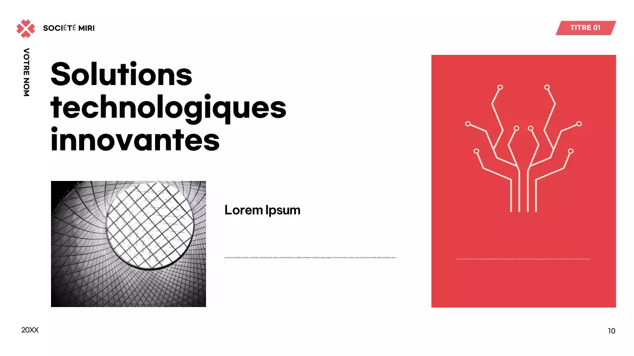 Plan d'affaires moderne noir