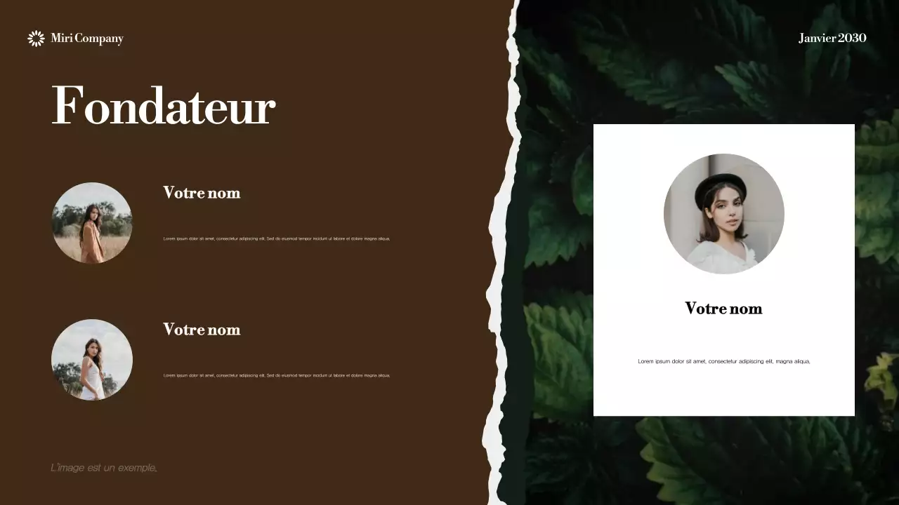 Annonce sur le développement durable de Mint Modern