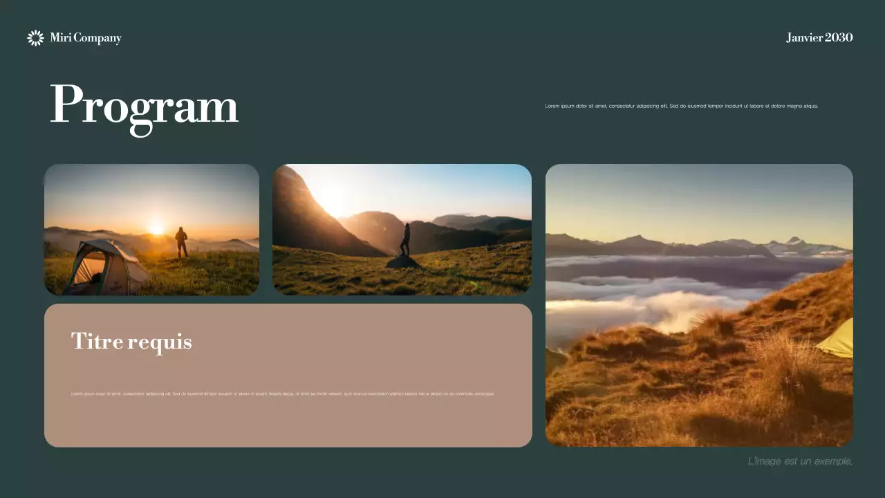 Annonce sur le développement durable de Mint Modern