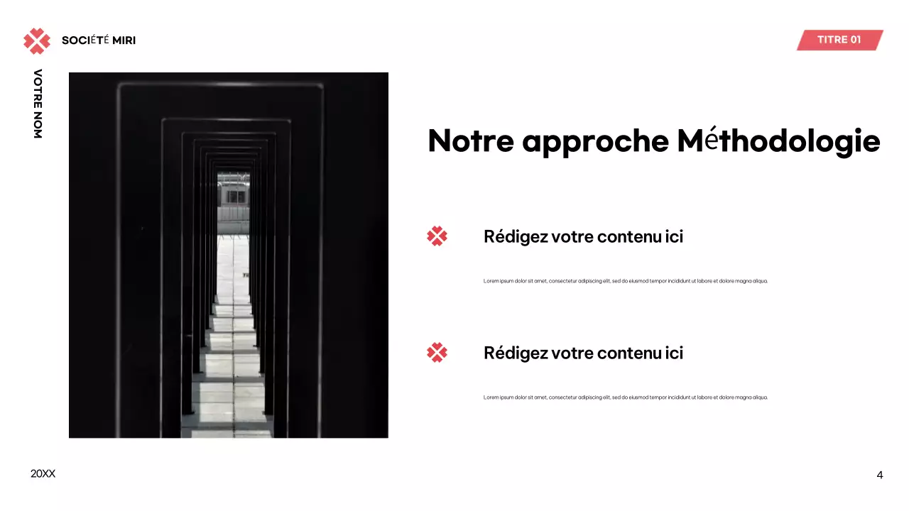 Plan d'affaires moderne noir