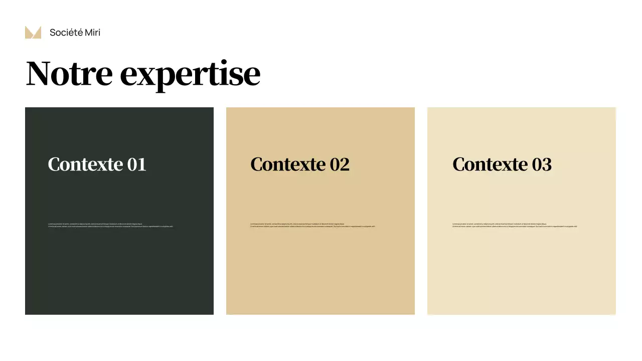 Présentation d'entreprise classique rouge