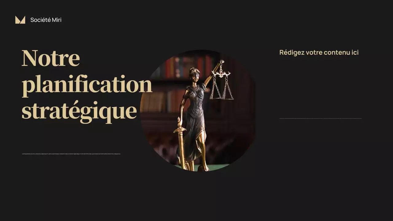 Présentation d'entreprise classique rouge