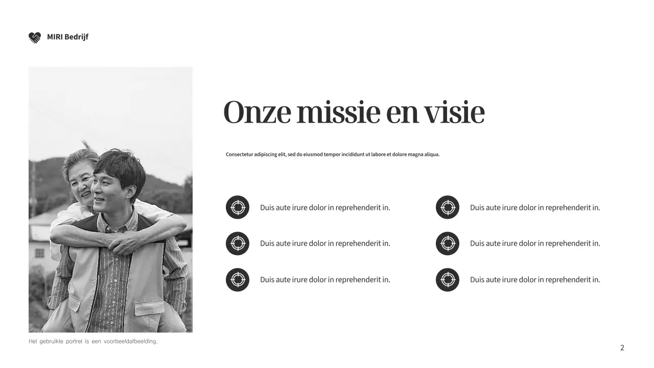 Zilver Modern Fondsenwerving Document