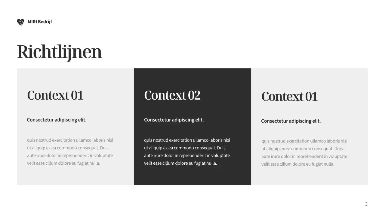 Zilver Modern Fondsenwerving Document