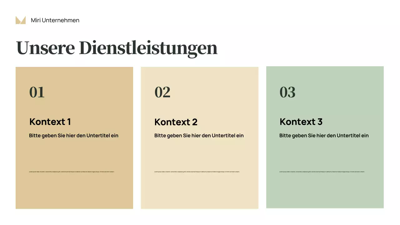 Red Classic Business Präsentation