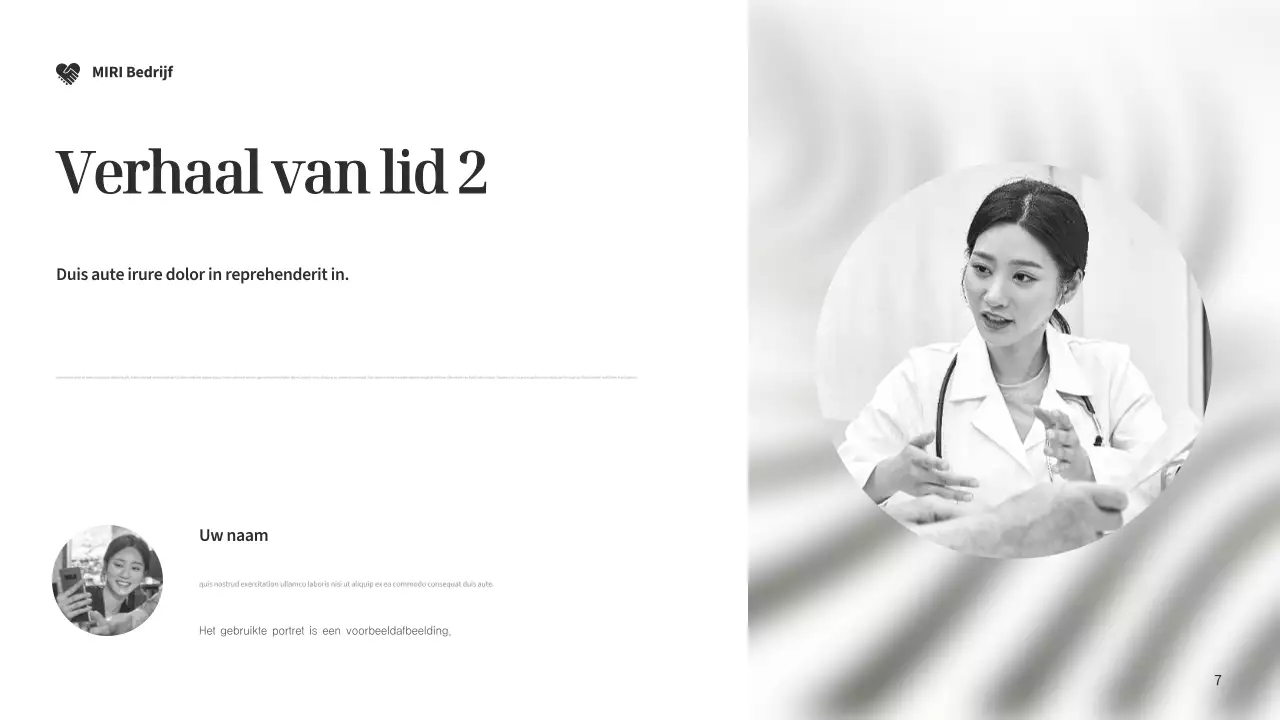 Zilver Modern Fondsenwerving Document