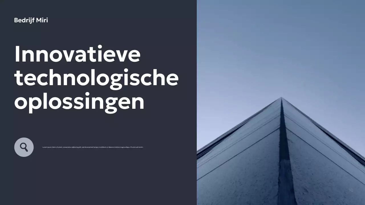 Grijze Geometrische Zakelijke Presentatie