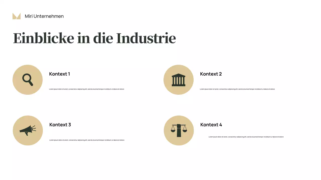 Red Classic Business Präsentation