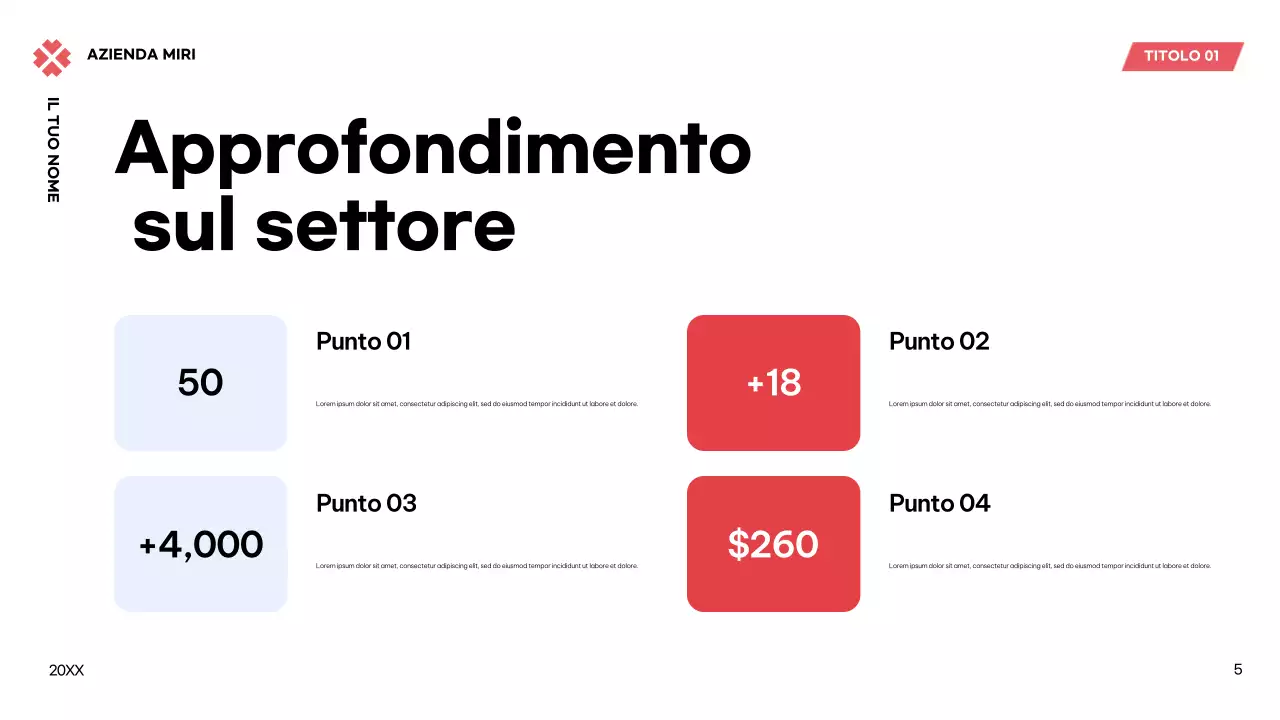 Piano aziendale nero moderno