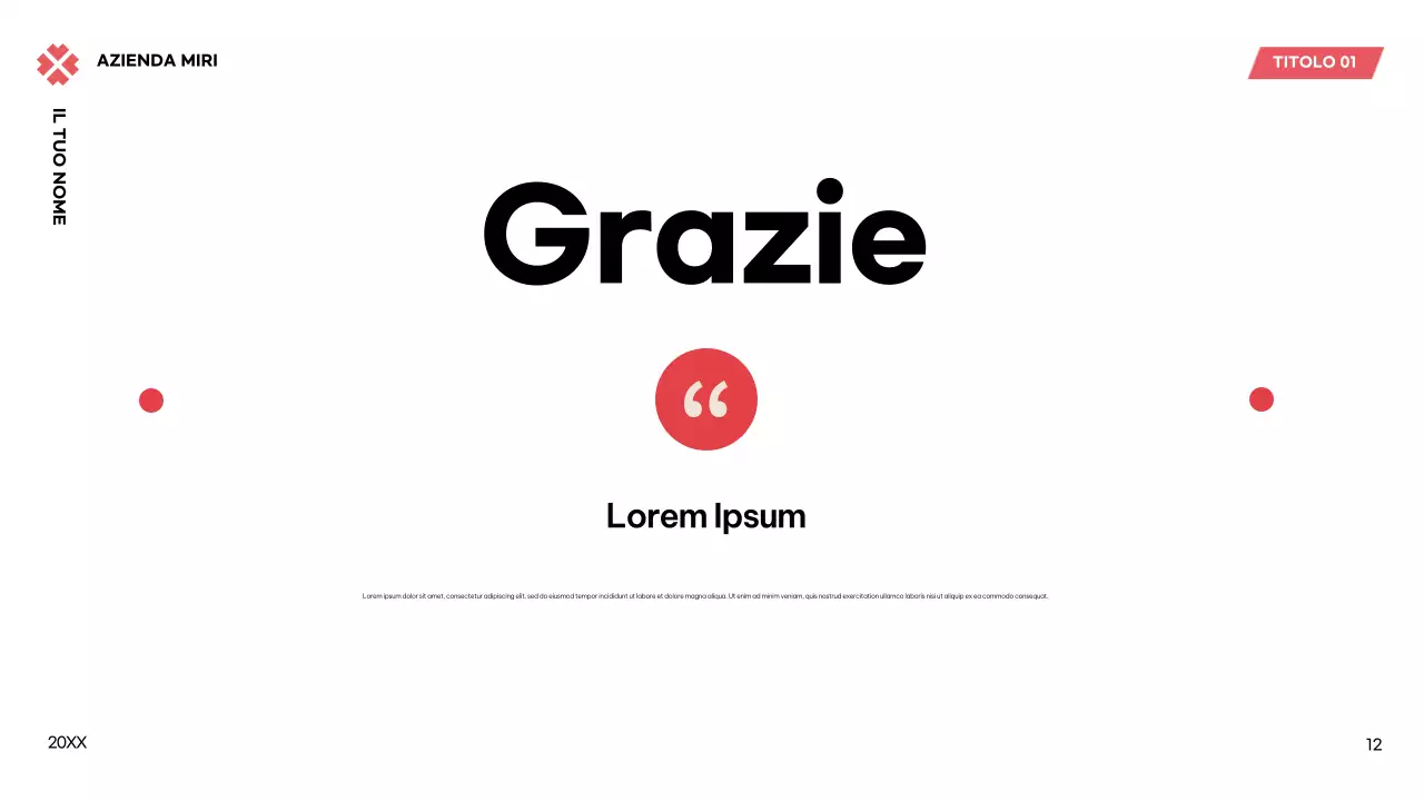 Piano aziendale nero moderno