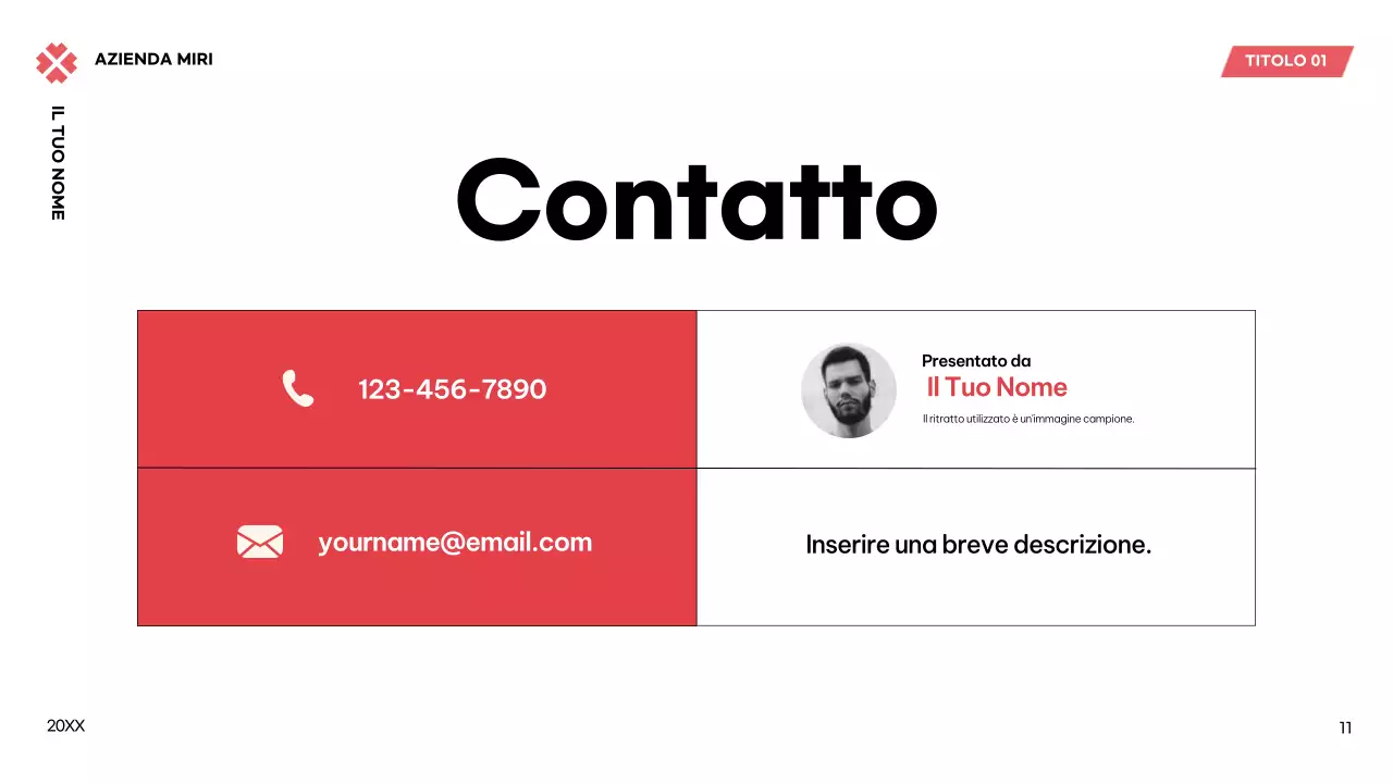 Piano aziendale nero moderno