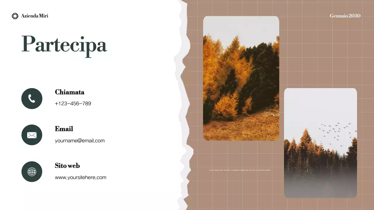 Annuncio di sostenibilità di Mint Modern