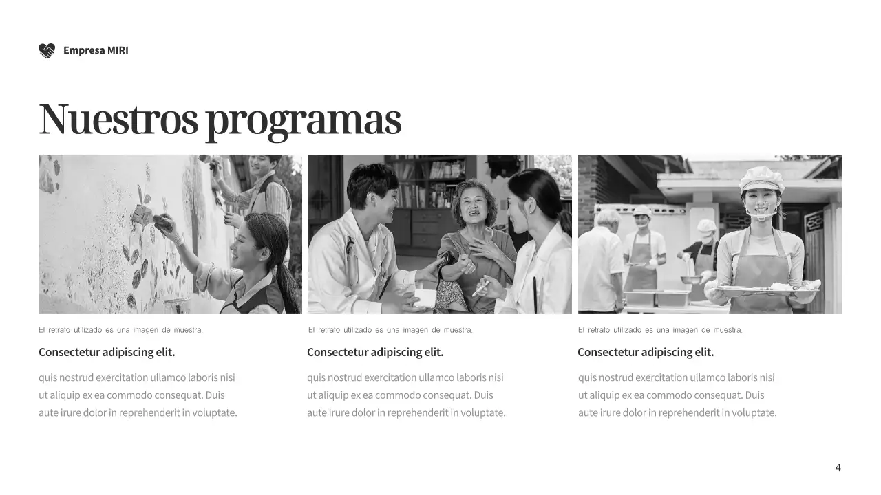 Documento de recaudación de fondos Silver Modern