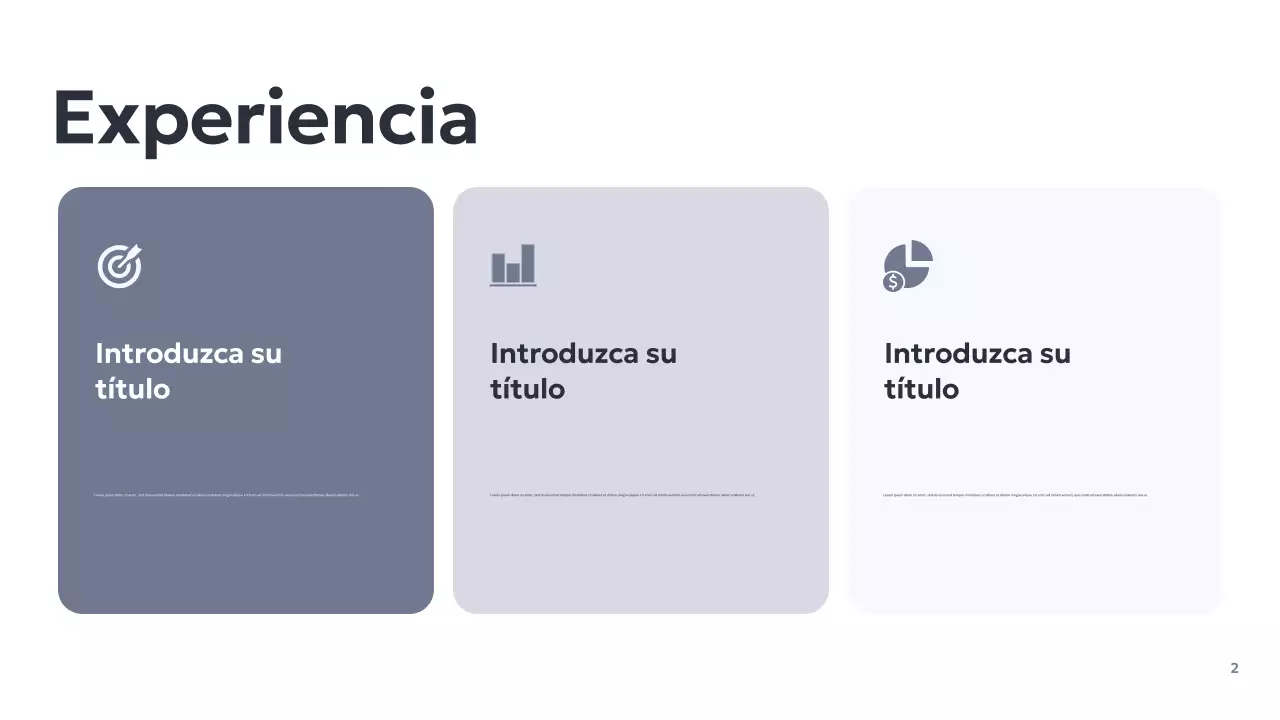 Presentación empresarial geométrica gris