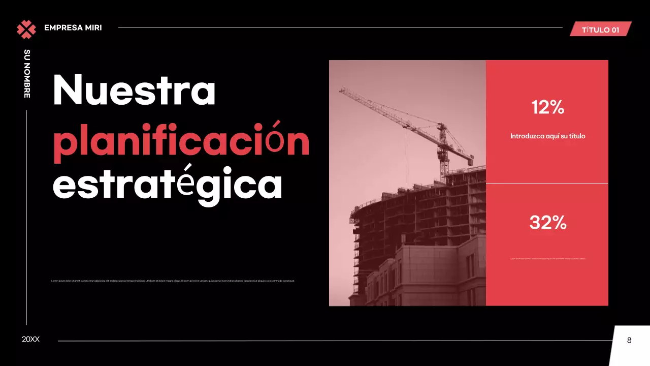 Plan de negocio Black Modern