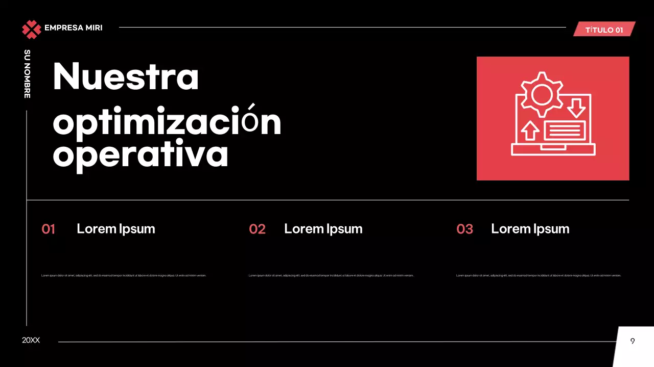 Plan de negocio Black Modern