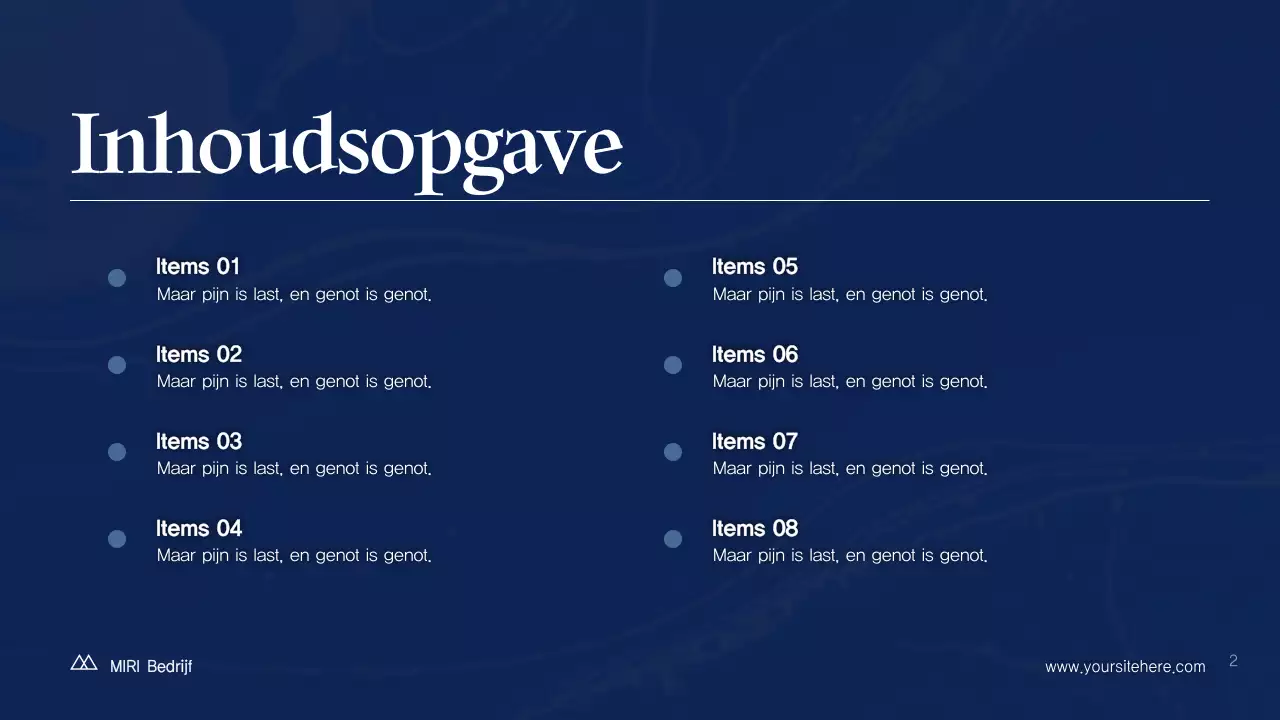 Blue Abstract IT Promotie