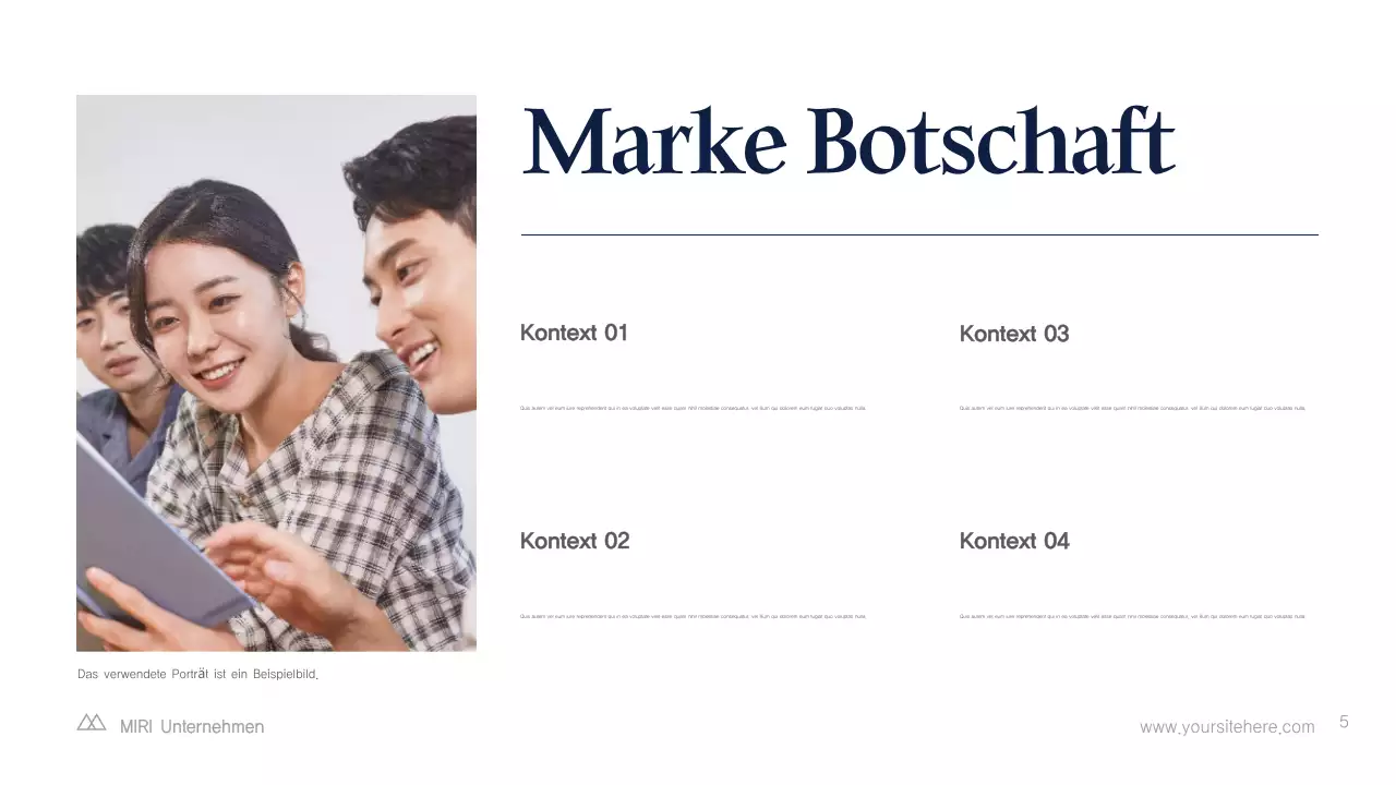 Blue Abstract IT Promotion