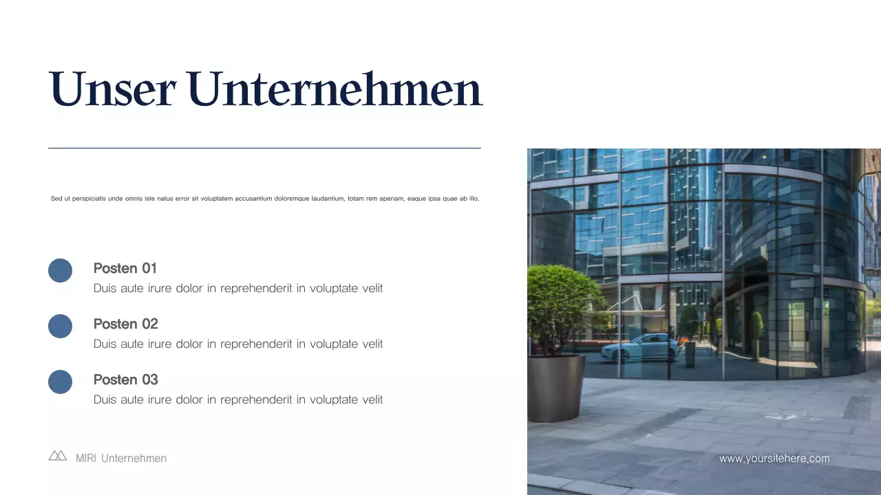 Blue Abstract IT Promotion