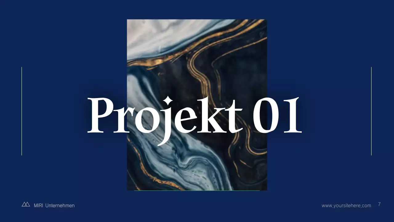 Blue Abstract IT Promotion