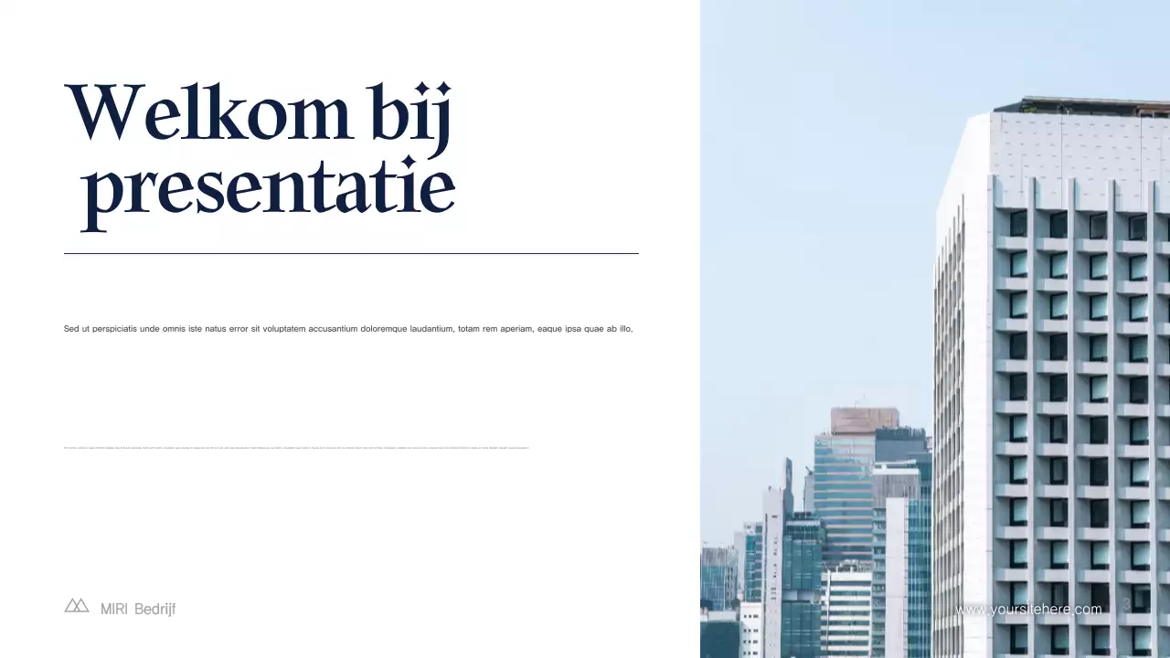 Blue Abstract IT Promotie