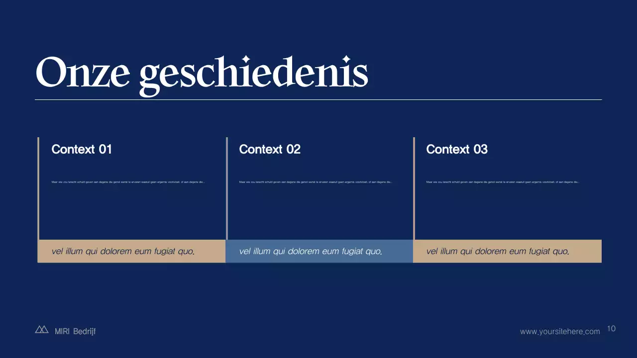 Blue Abstract IT Promotie