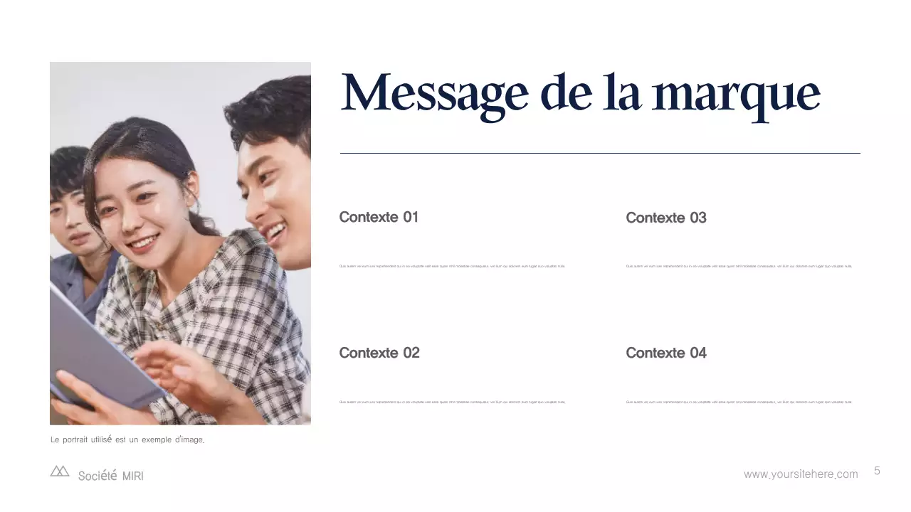 Blue Abstract IT Promotion